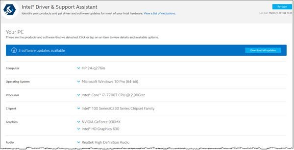 Intel Over Driver 使用英特尔驱动程序和支持助手下载、安装、更新英特尔驱动程序 - Tech Club