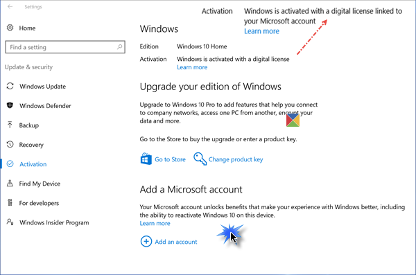 如何将 Windows 产品密钥链接到 Microsoft 帐户 - Tech Club
