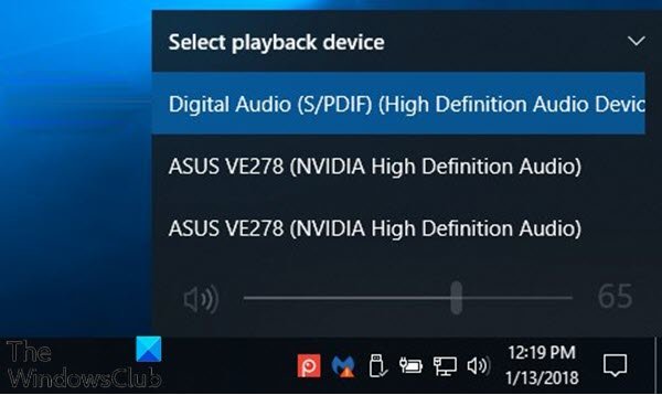 如何在 Windows 11/10 中更改默认声音输出设备 - Tech Club