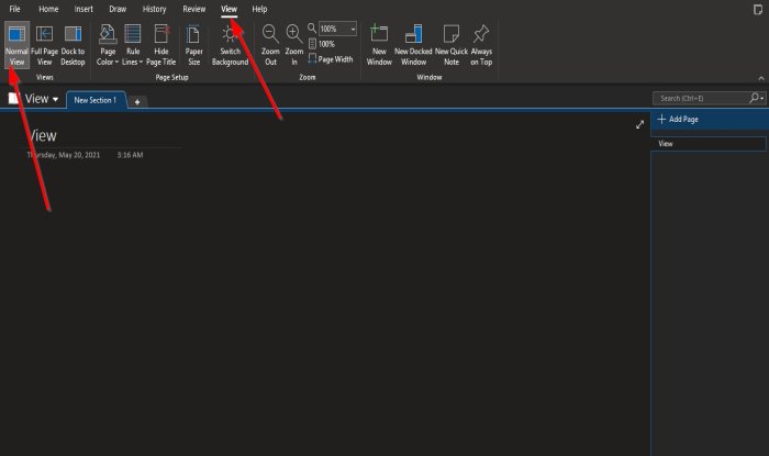 如何在 Windows 11 上更改 OneNote 中的视图 - Tech Club
