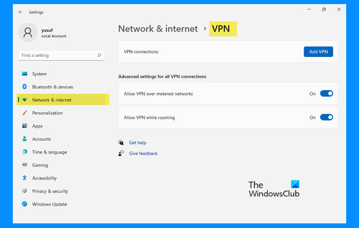 Windows 11 中的网络和 Internet 设置 - Tech Club