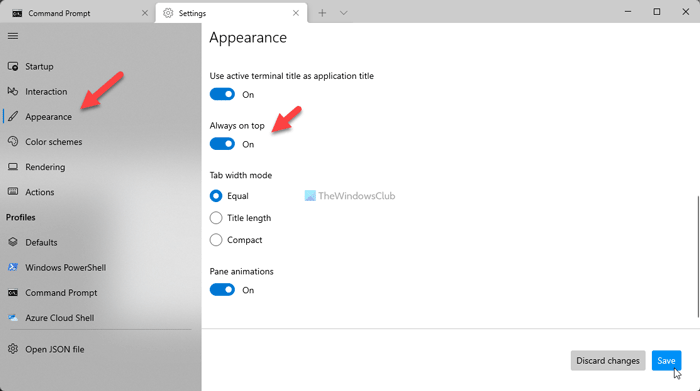 如何为 Windows 终端启用 Always on Top - Tech Club