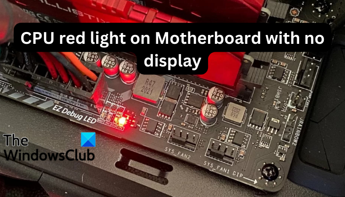 Cpu Sf Led 主板CPU灯红,无显示 - Tech Club