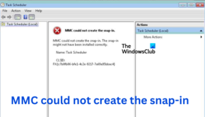 MMC 无法在 Windows 11/10 上创建管理单元 [修复] - Tech Club