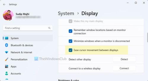 如何在 Windows 11 中的显示器之间轻松移动光标 - Tech Club