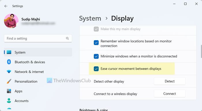 如何在 Windows 11 中的显示器之间轻松移动光标 - Tech Club