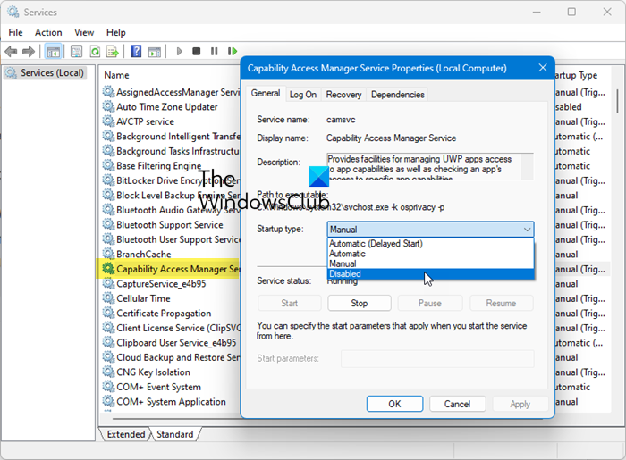 Windows 11 中的功能访问管理器服务 CPU 使用率高 - Tech Club