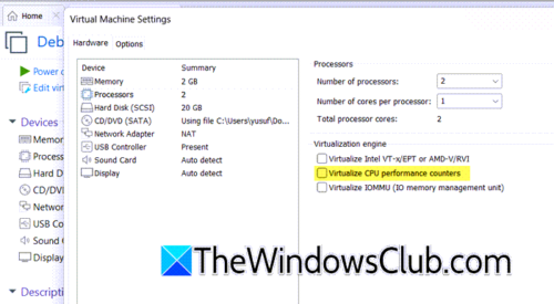 VMware Workstation 上的模块 VPMC 开机失败 [修复] - Tech Club