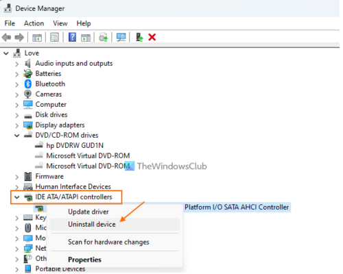 在 Windows 11/10 中找不到有效的 ATAPI 设备 - Tech Club