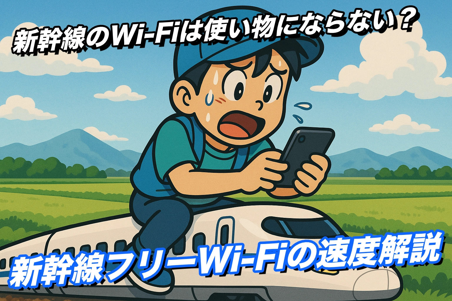 子弹列车是免费的Wi-Fi垃圾吗？说明它是否真的不可用 /我们还提出了推荐的措施