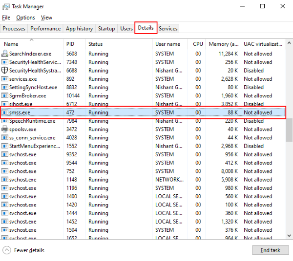 Smss Windows Process Windows 中的 SMSS.exe 進程是什麼?顯示 CPU 使用率高 - Tech Club