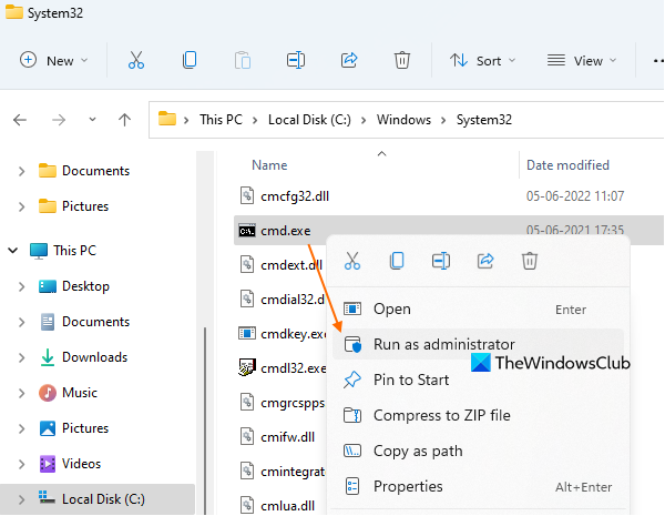 如何在 Windows 11/10 中以管理員身份運行命令提示符 - Tech Club