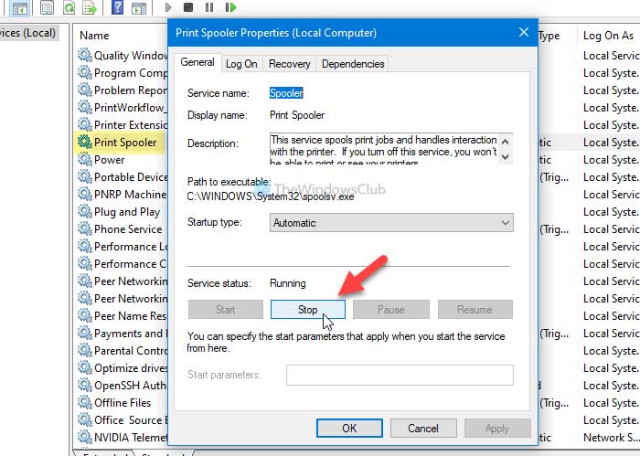 在 Windows 11 上打印時 Splwow64.exe 系統錯誤 - Tech Club