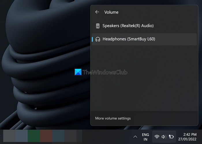 如何在 Windows 11/10 中變更預設聲音輸出設備 - Tech Club