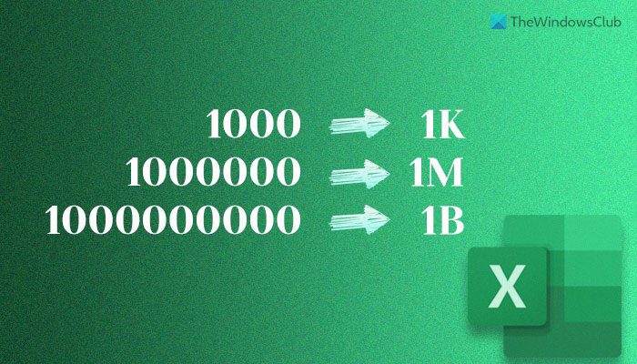 在 Excel 中設置千位、百萬位或十億位數字的格式 - Tech Club