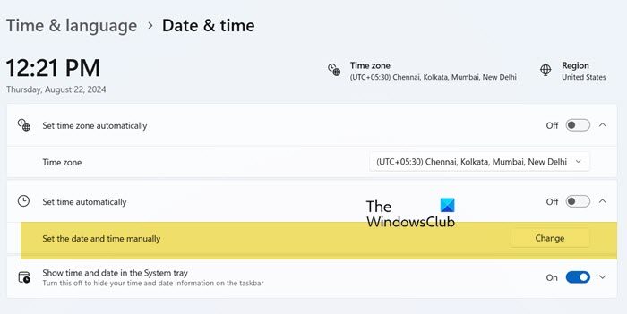 Windows 11 中時區不斷自動更改 [修復] - Tech Club